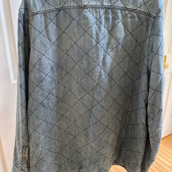 Faherty Men’s Bondi Reversible Jacket Doug Good Feather Size Large - Picture 13 of 13